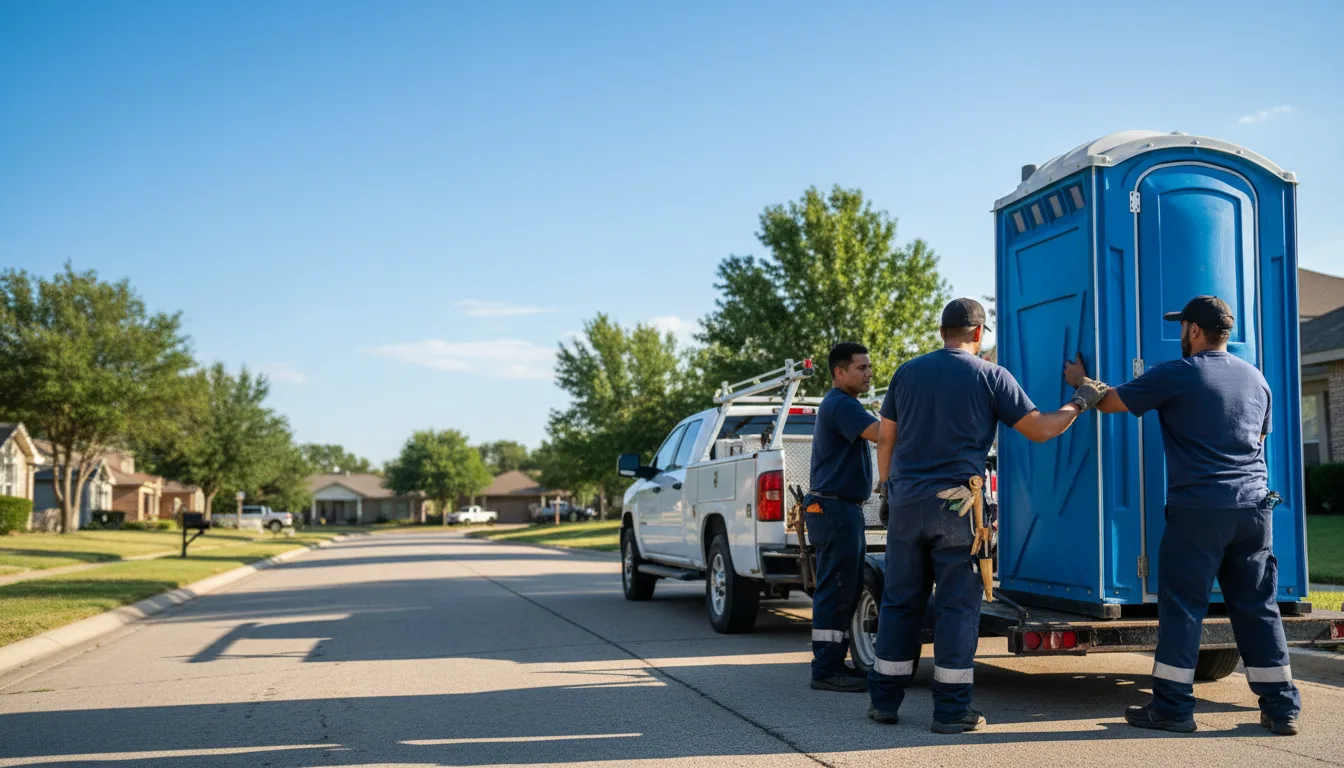 Portable Toilet Rental in Ben Wheeler, TX near me